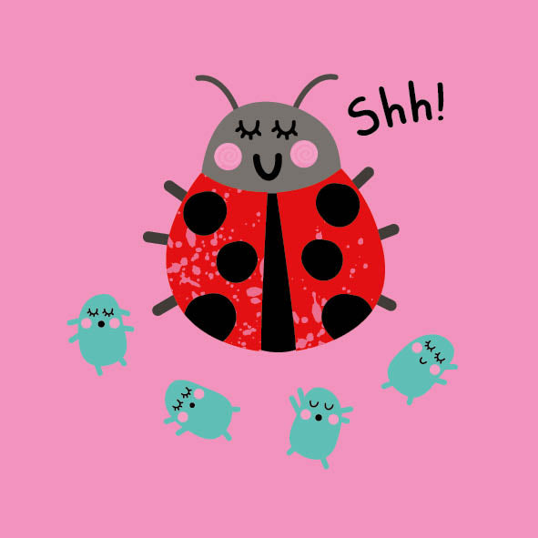 Ladybird, shh!