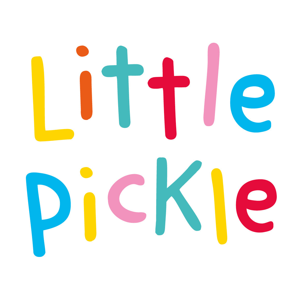 Little Pickle Rainbow Text