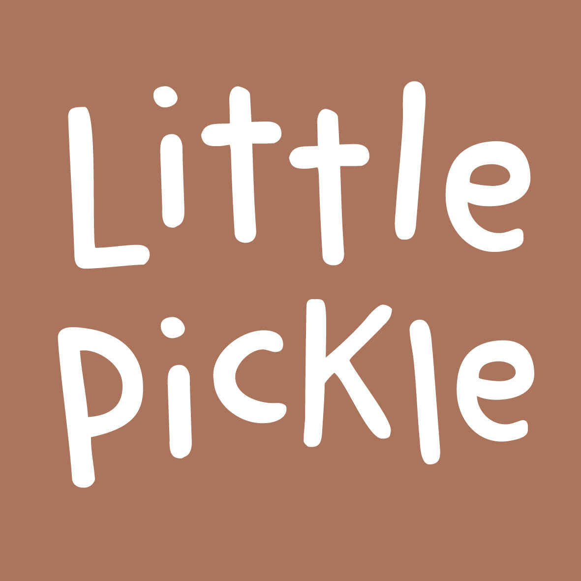 Little Pickle White Text