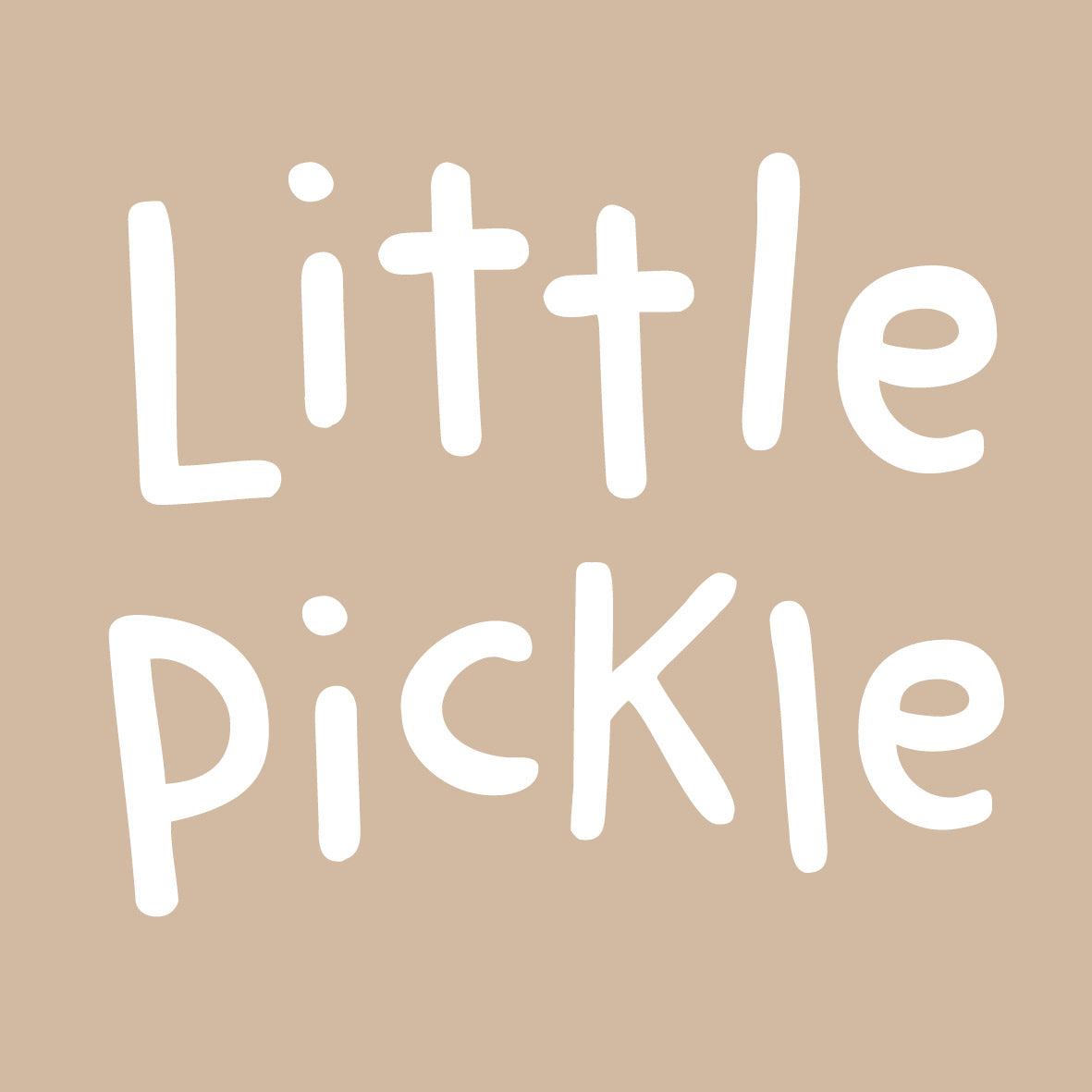Little Pickle White Text