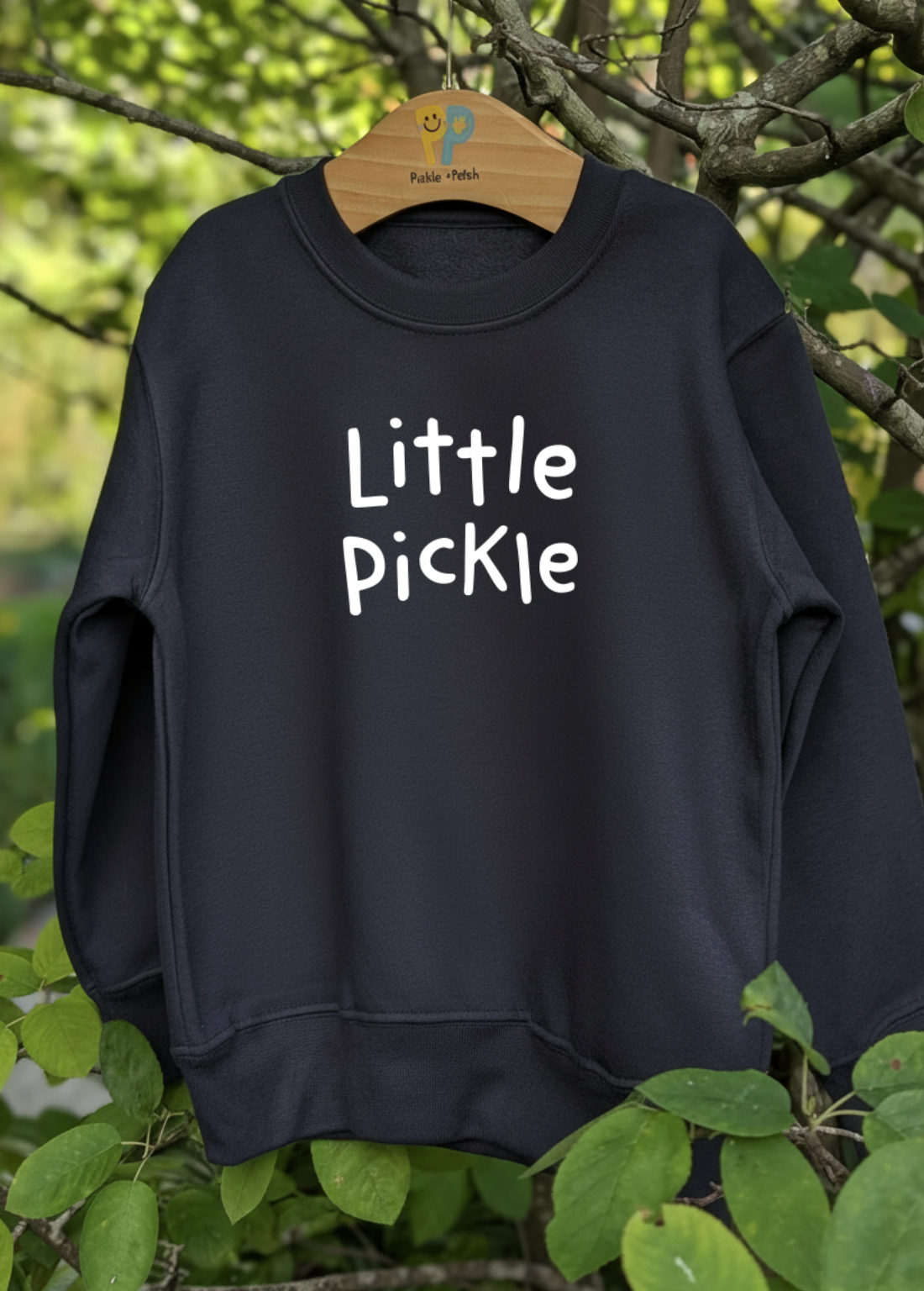 Little Pickle White Text