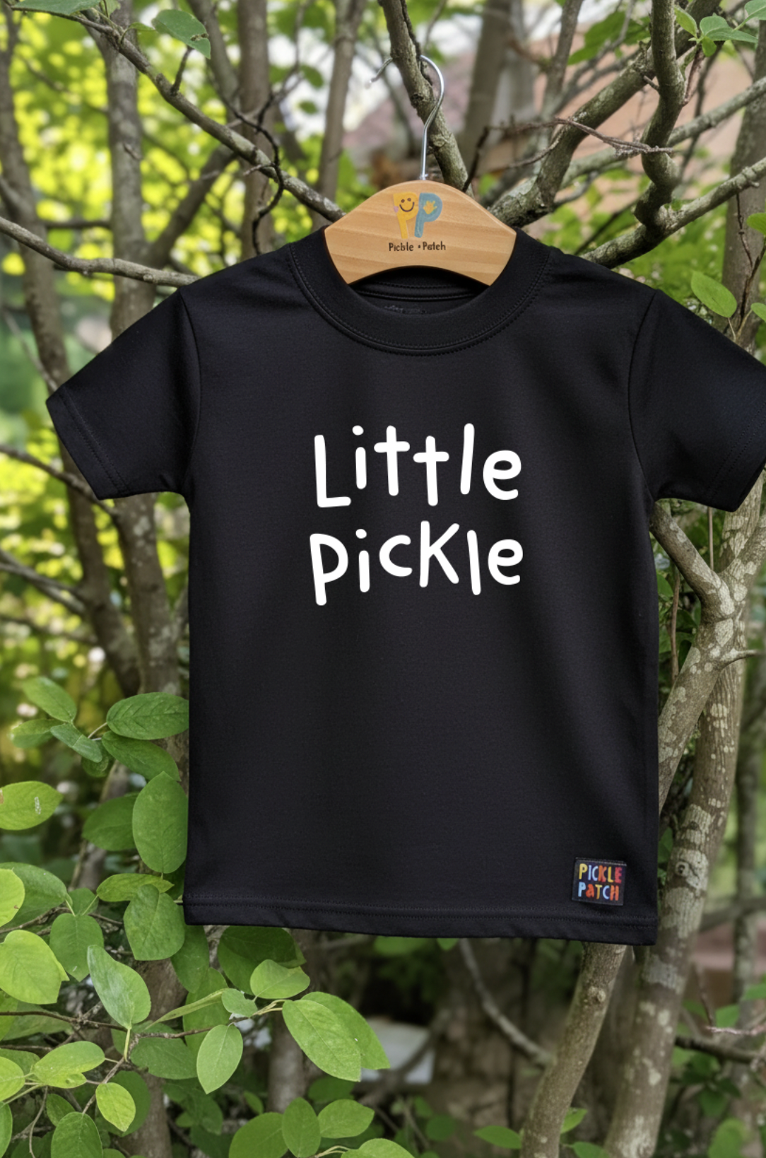 Little Pickle White Text