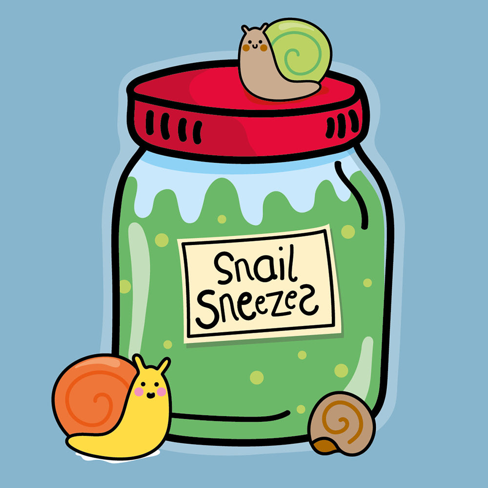 Snail sneezes