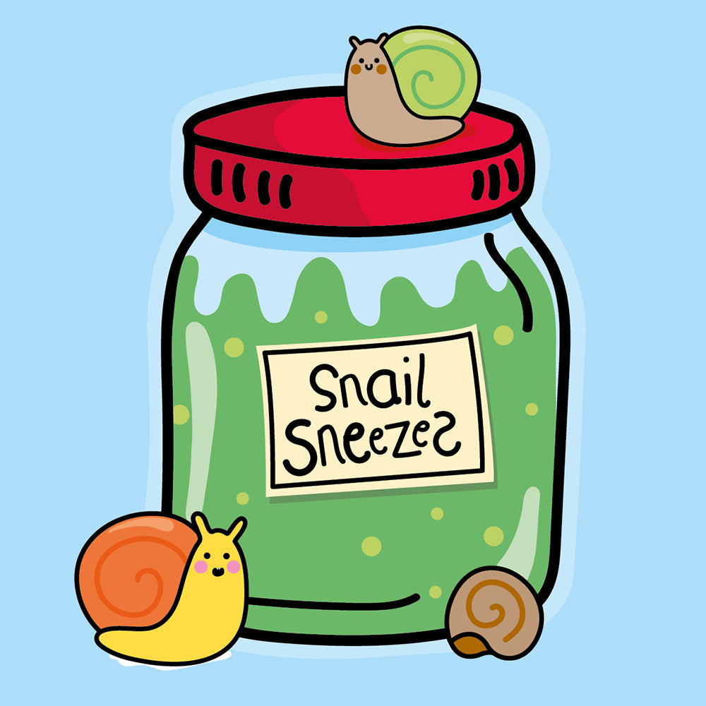 Snail sneezes