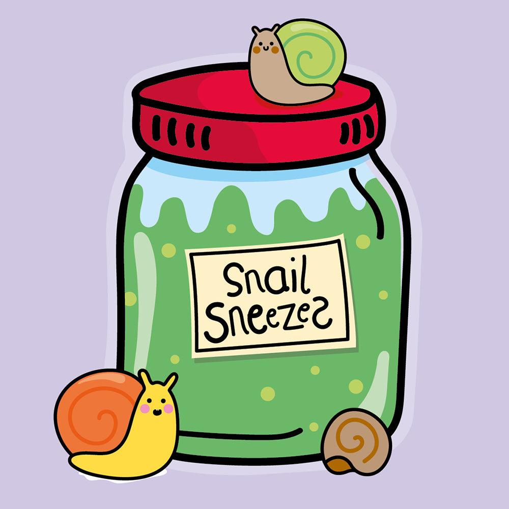 Snail sneezes