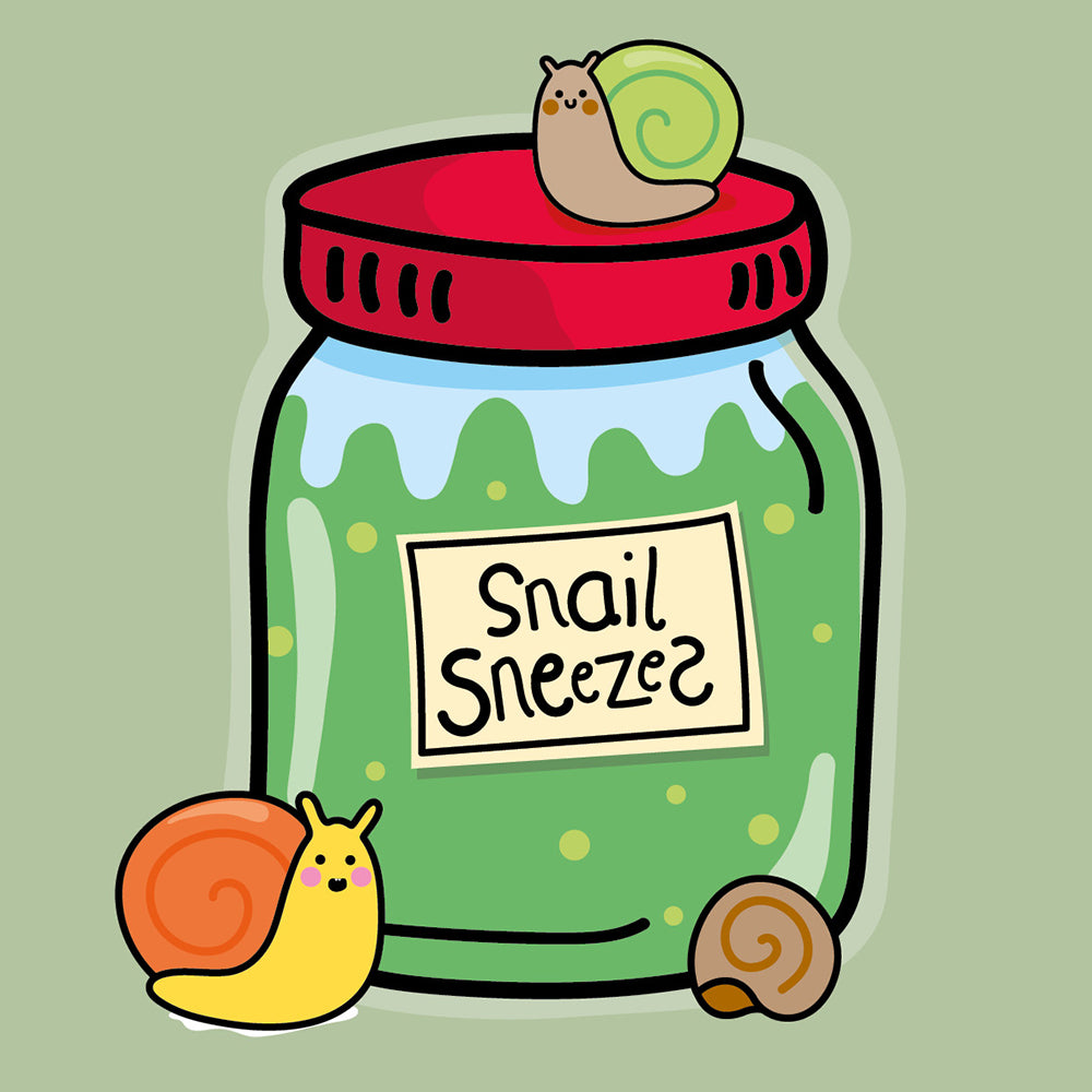Snail sneezes